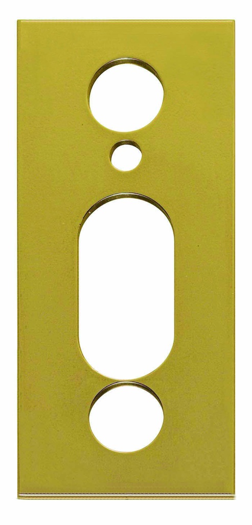 Ausgleichsunterlage 2mm für Sicherheitsrosette eckig